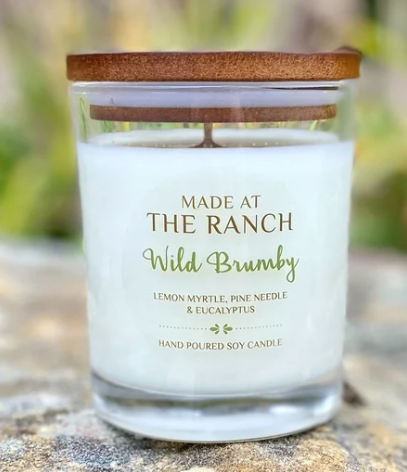 Made At The Ranch Soy Candle Large - Wild Brumby