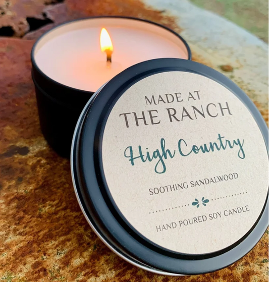Made At The Ranch Soy Candle Black Scent Sampler - High Country