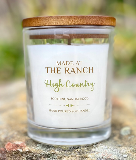 Made At The Ranch Soy Candle Medium - High Country