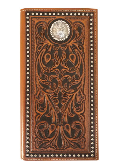 Just Country Roper Rodeo Wallet - Tooled Leather - 8138100