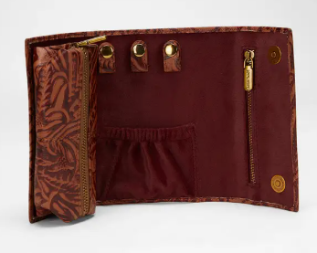 Loyal West Canyon Jewellery Case Hand tooled Leather - LW-SS25-227