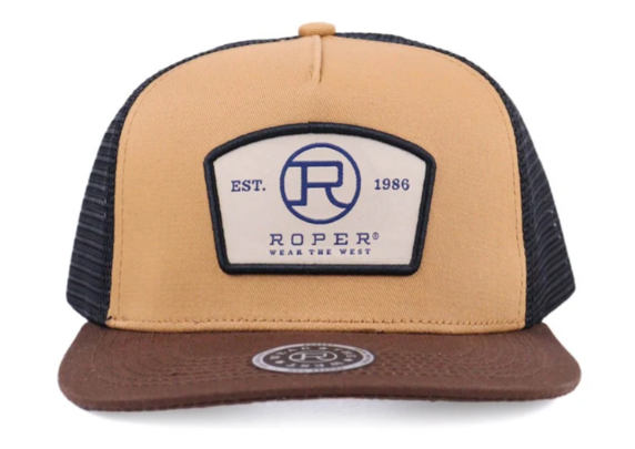 Roper Trucker Cap - Tan - 77501807