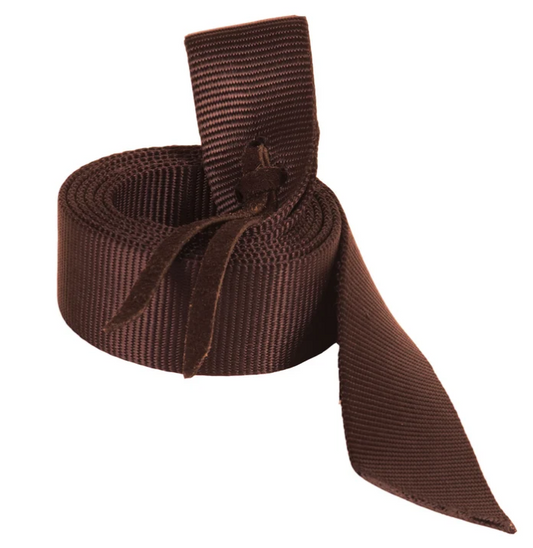 Ezy Ride Latigo Plain Nylon Nearside Brown - GTMU9040C