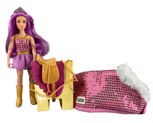 Breyer Freedom 'Lyra' Fantasy Rider with Tack - TBC10659