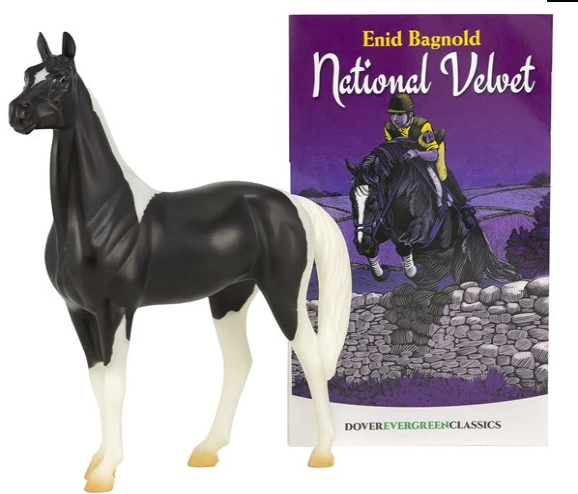 Breyer Classics National Velvet Horse & Book Set - TBC6180