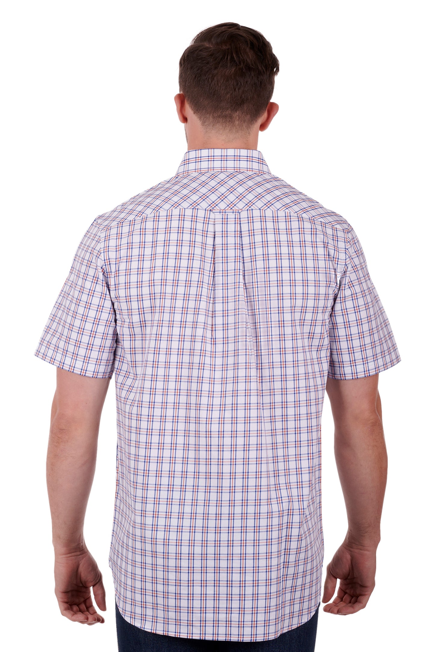 Thomas Cook Mens Evan S/S Shirt - Blue/Orange