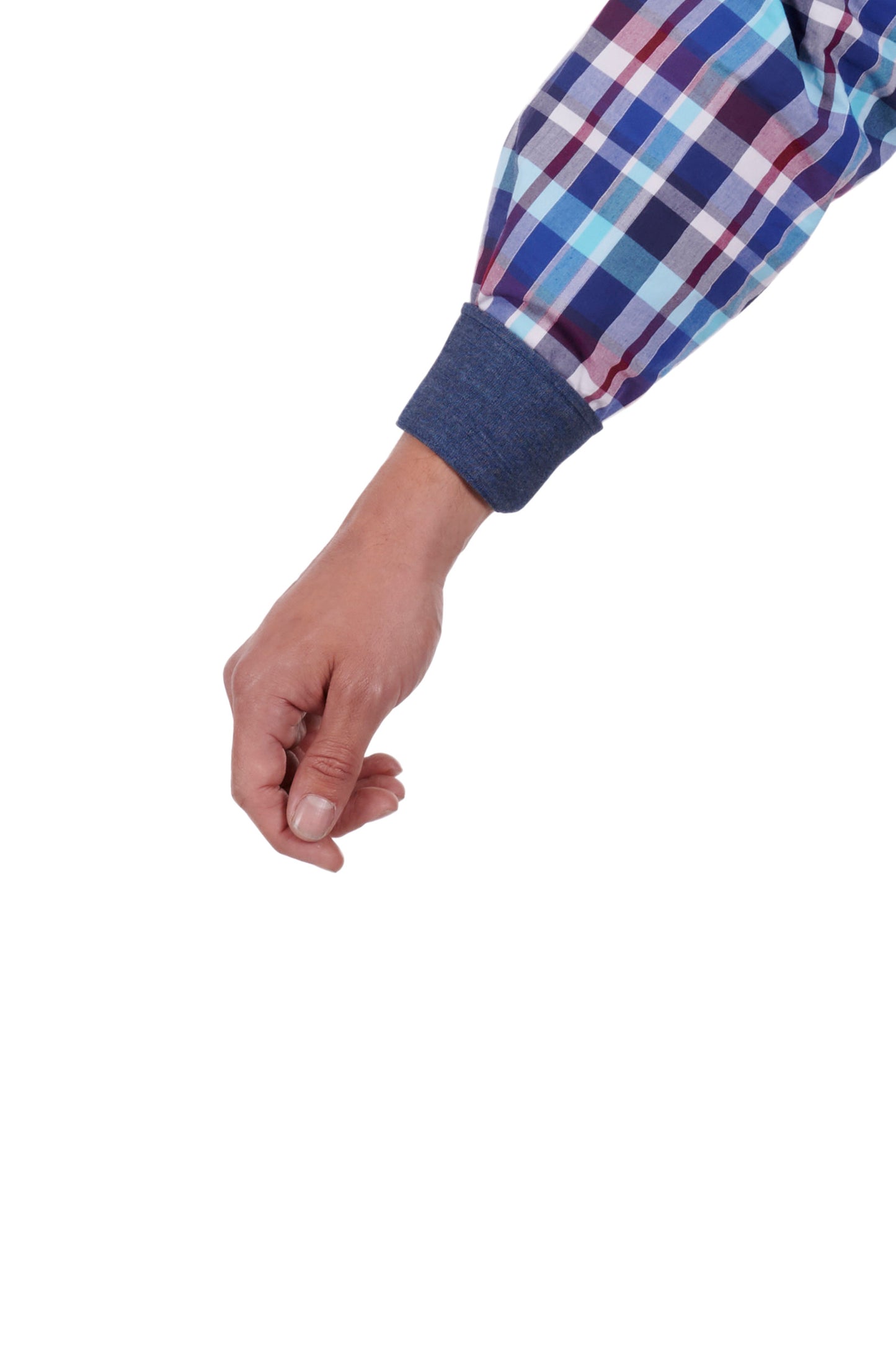 Thomas Cook Mens Chapman L/S Shirt - Blue/Red - ON SALE