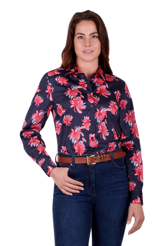 Thomas Cook Ladies Jewel L/S Shirt - T3S2118099