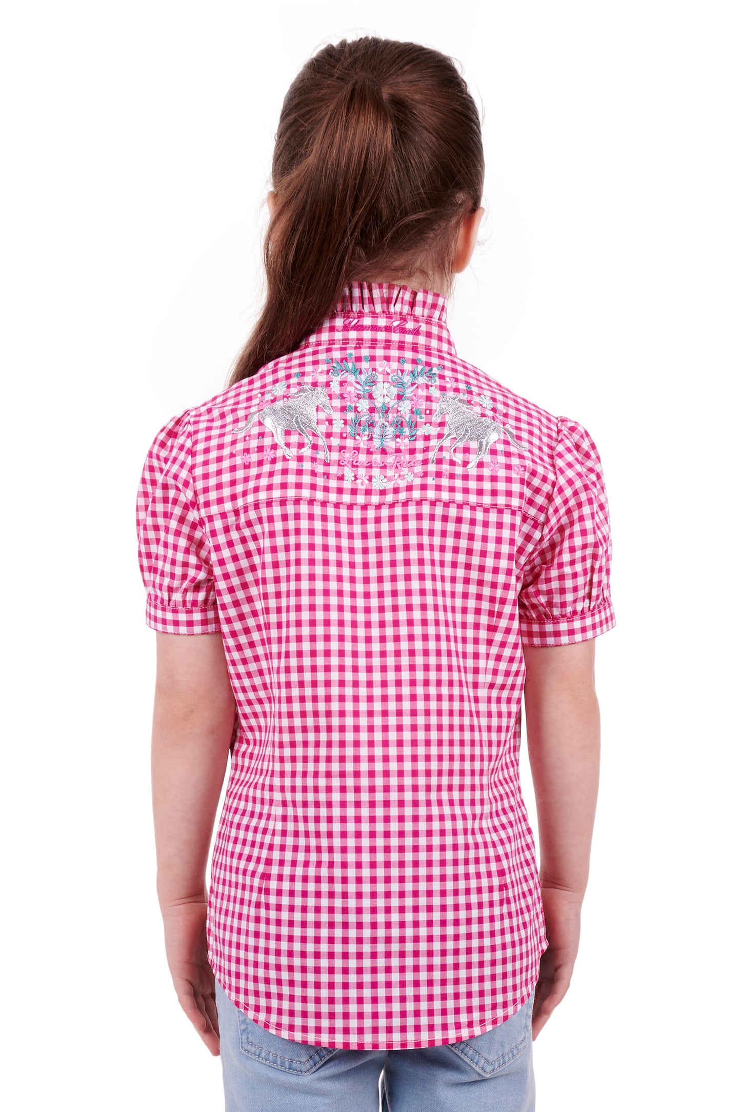Thomas Cook Girls Olivia S/S Shirt - Bright Rose
