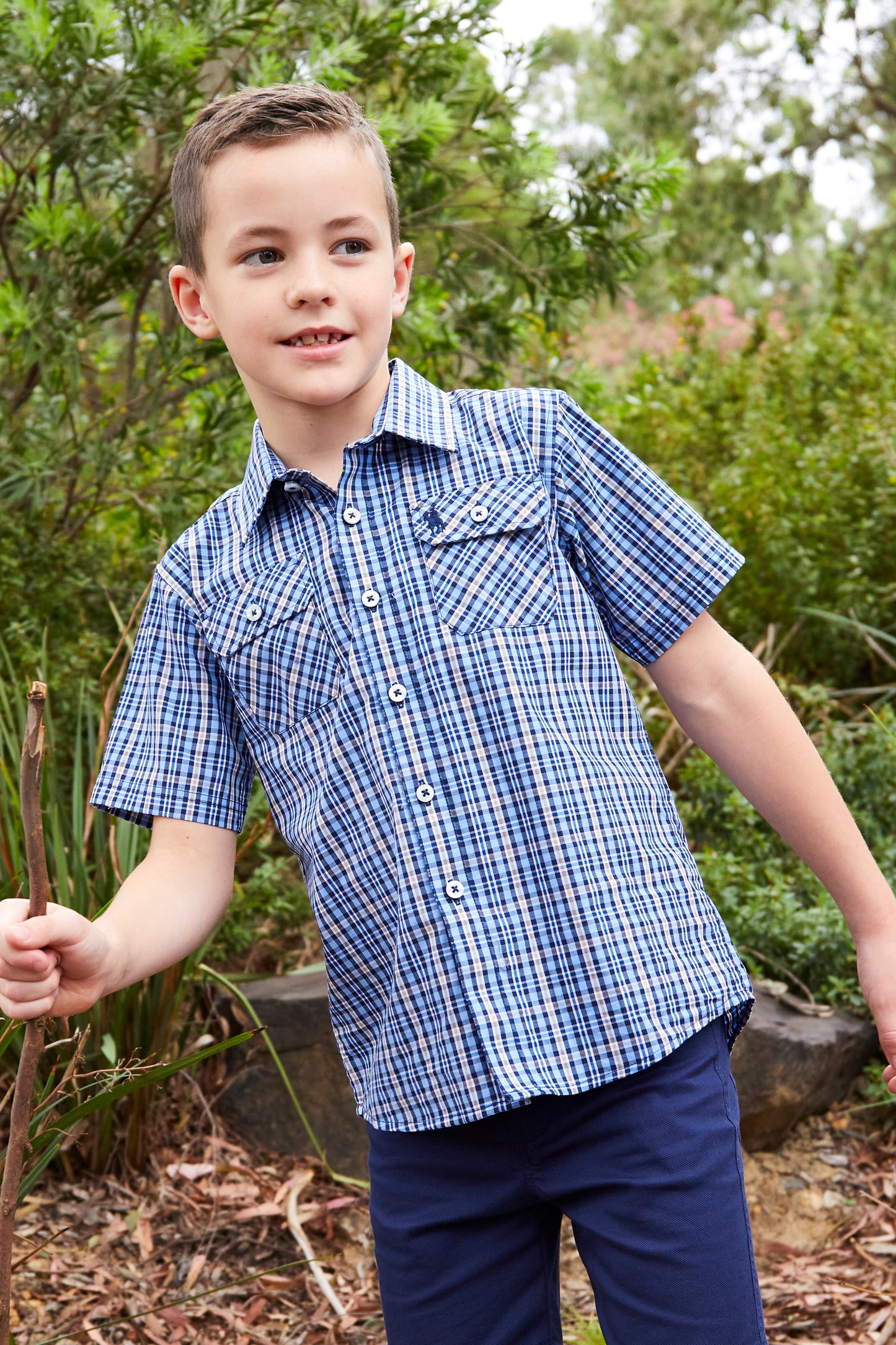 Thomas Cook Boys 2-Pocket S/S Shirt - T4S3142041