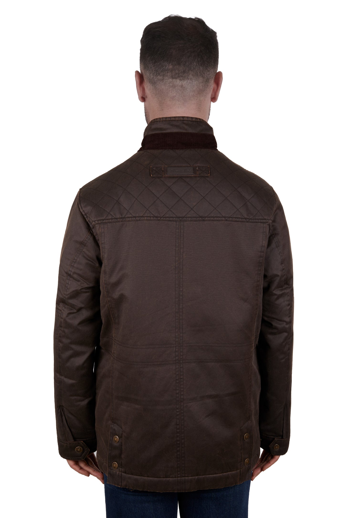 Thomas Cook Mens Keiran Faux Oilskin Jacket - ON SALE