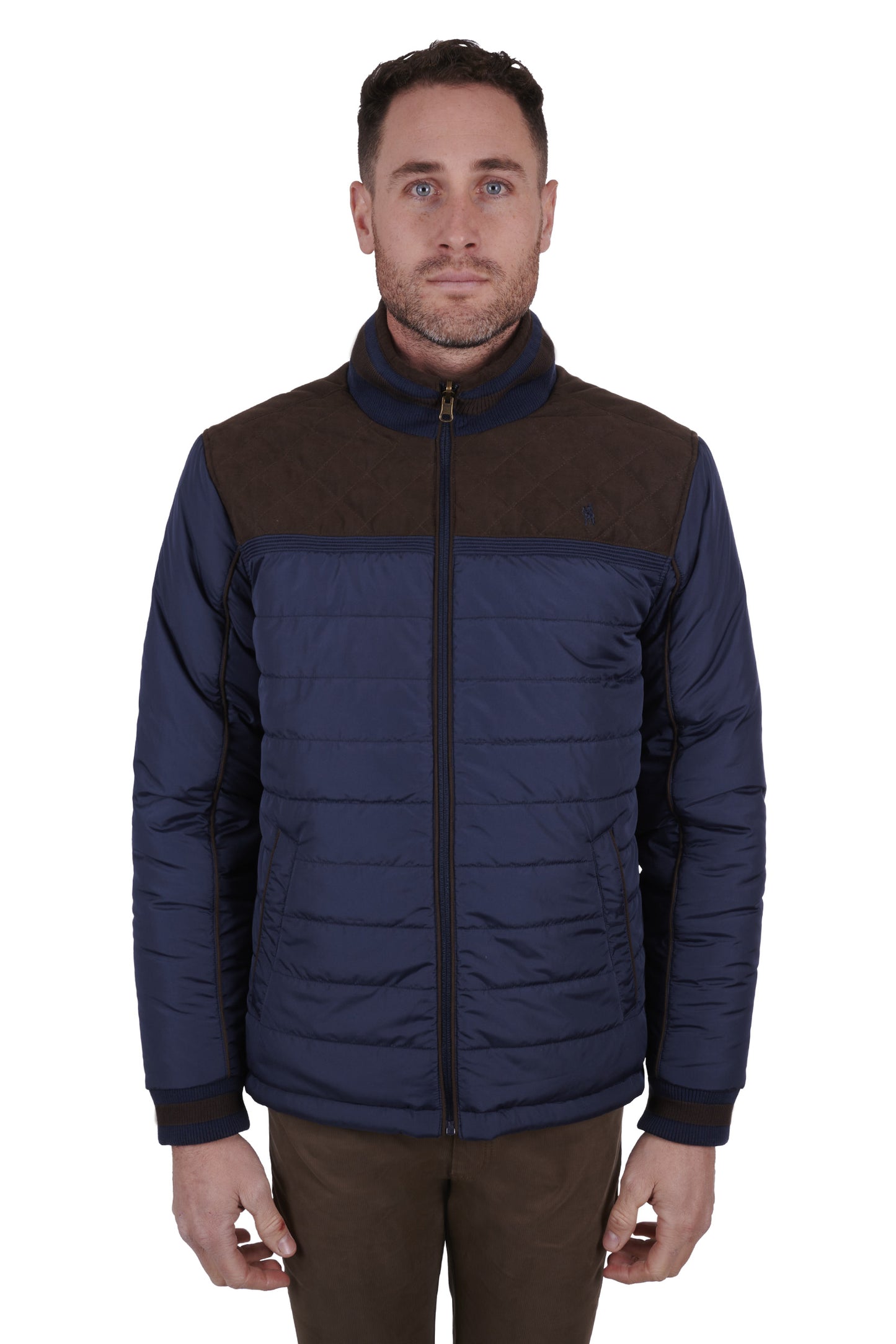 Thomas Cook Mens Luknow Reversible Jacket - Navy - T4W1708006