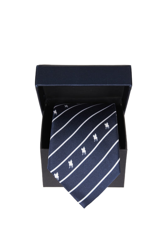 Thomas Cook Clarence Tie - Navy/White
