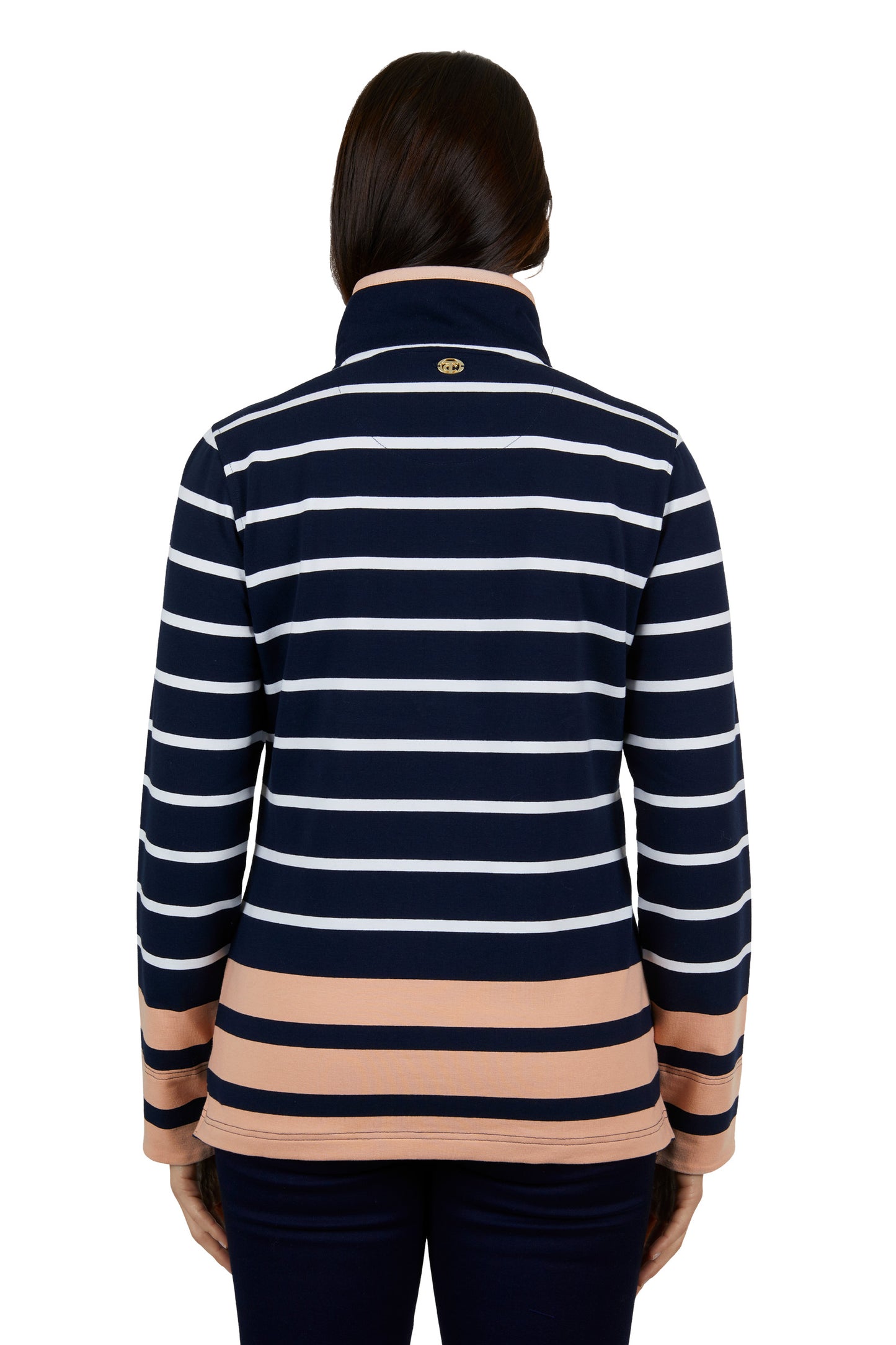 Thomas Cook Andorra Stripe 1/4 Zip Rugby - ON SALE