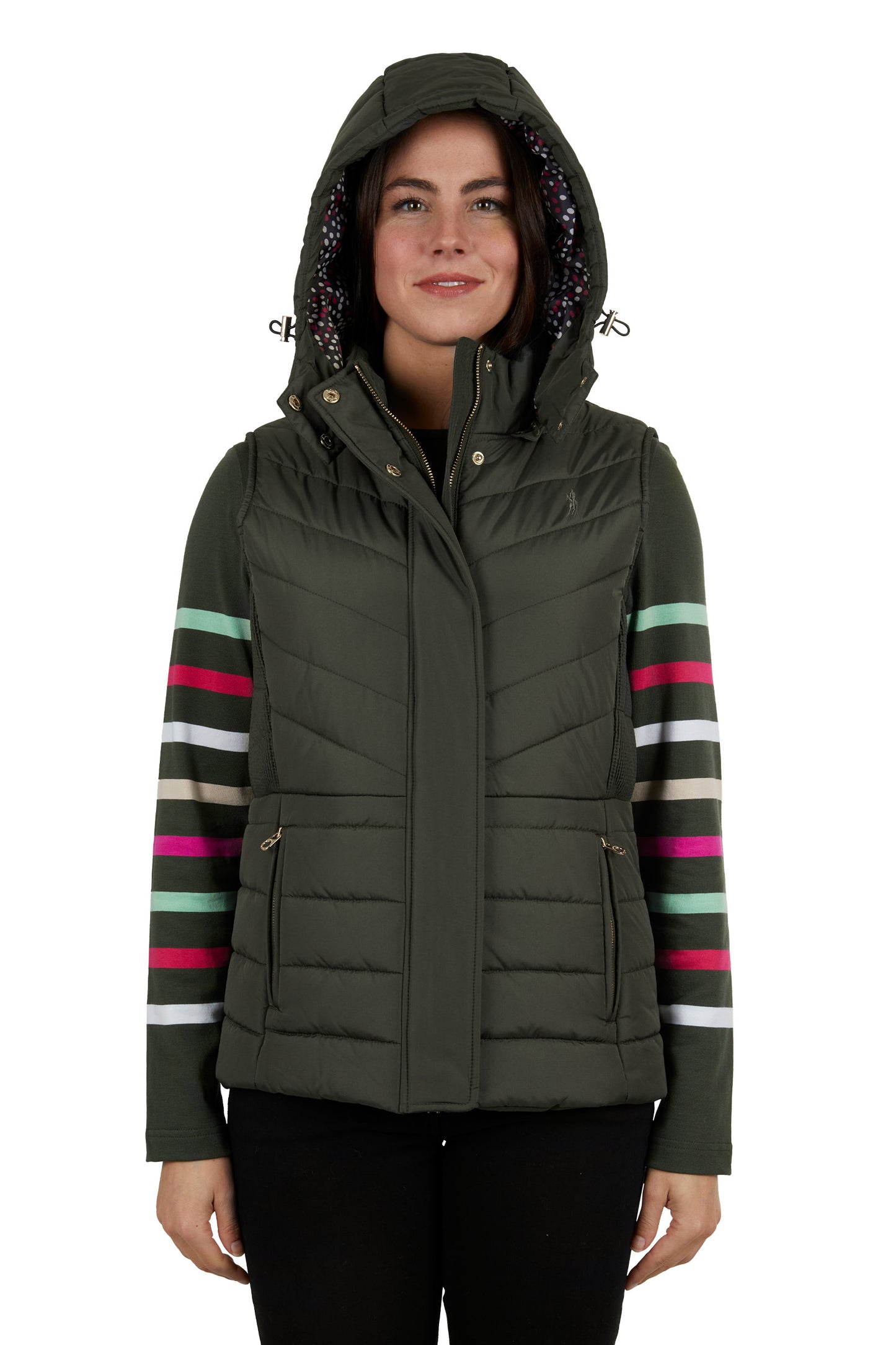 Thomas Cook Ladies Mayfield Vest - Khaki - ON SALE