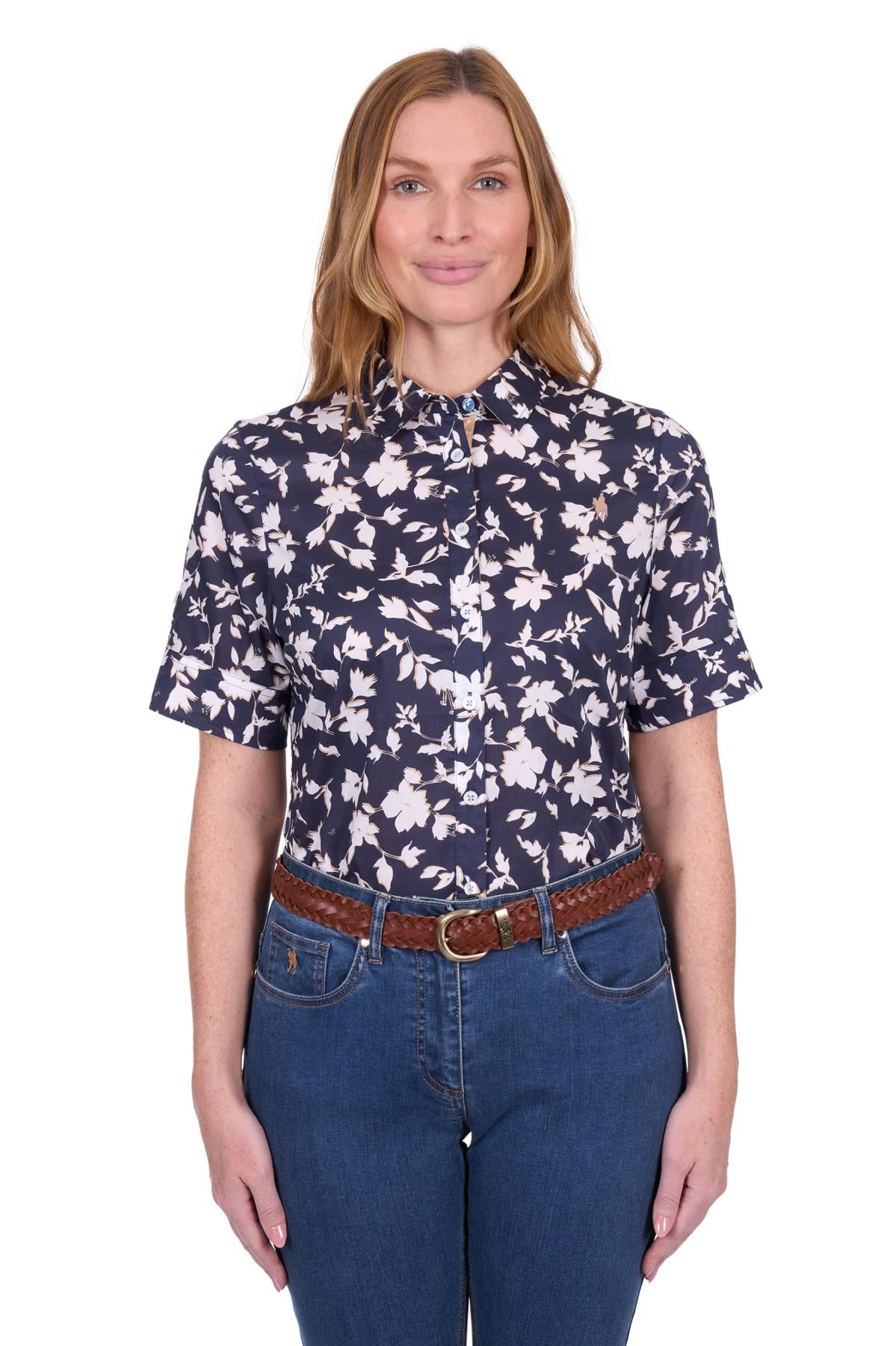 Thomas Cook Ladies Celine Tab S/S Shirt - T5S2125093