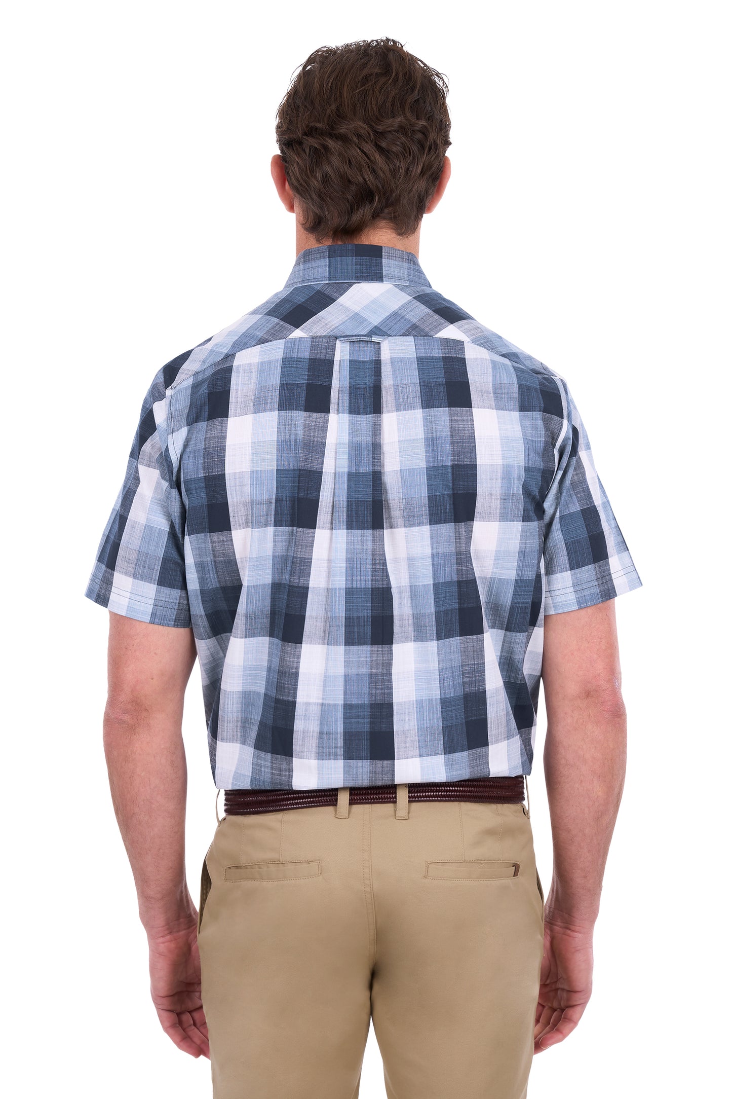 Thomas Cook Mens Oscar Check 2-Pocket S/S Shirt - T6S1110042
