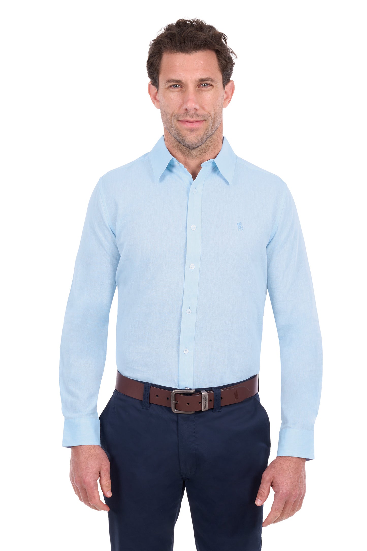 Thomas Cook Mens Linen L/S Shirt - T6S1122045