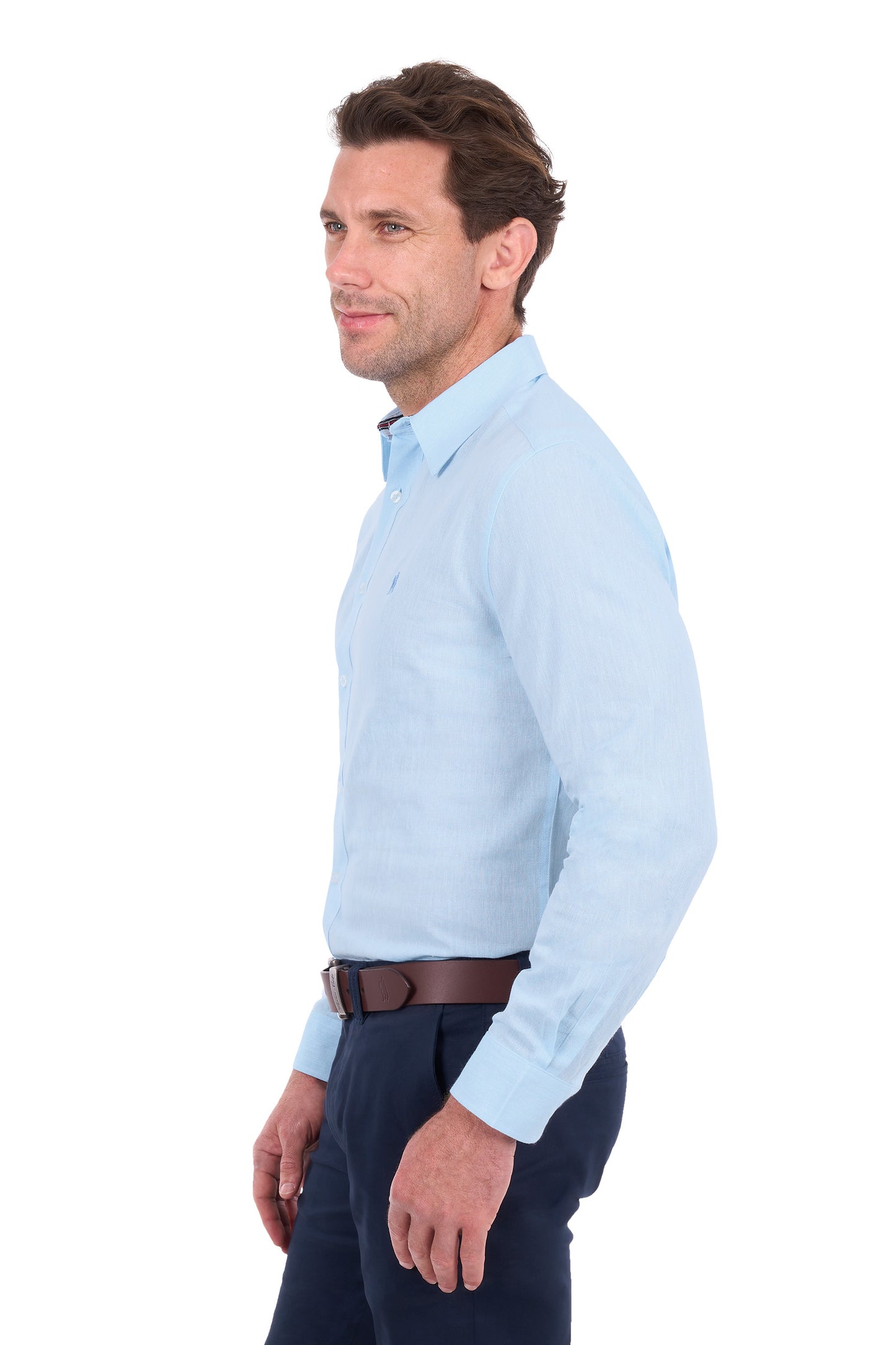 Thomas Cook Mens Linen L/S Shirt - T6S1122045
