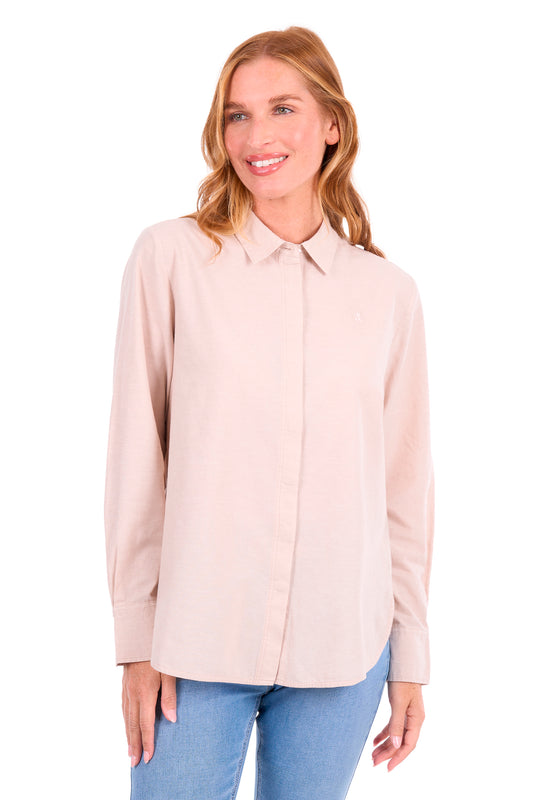 Thomas Cook Ladies Elvie Linen L/S Shirt - T6S2124084