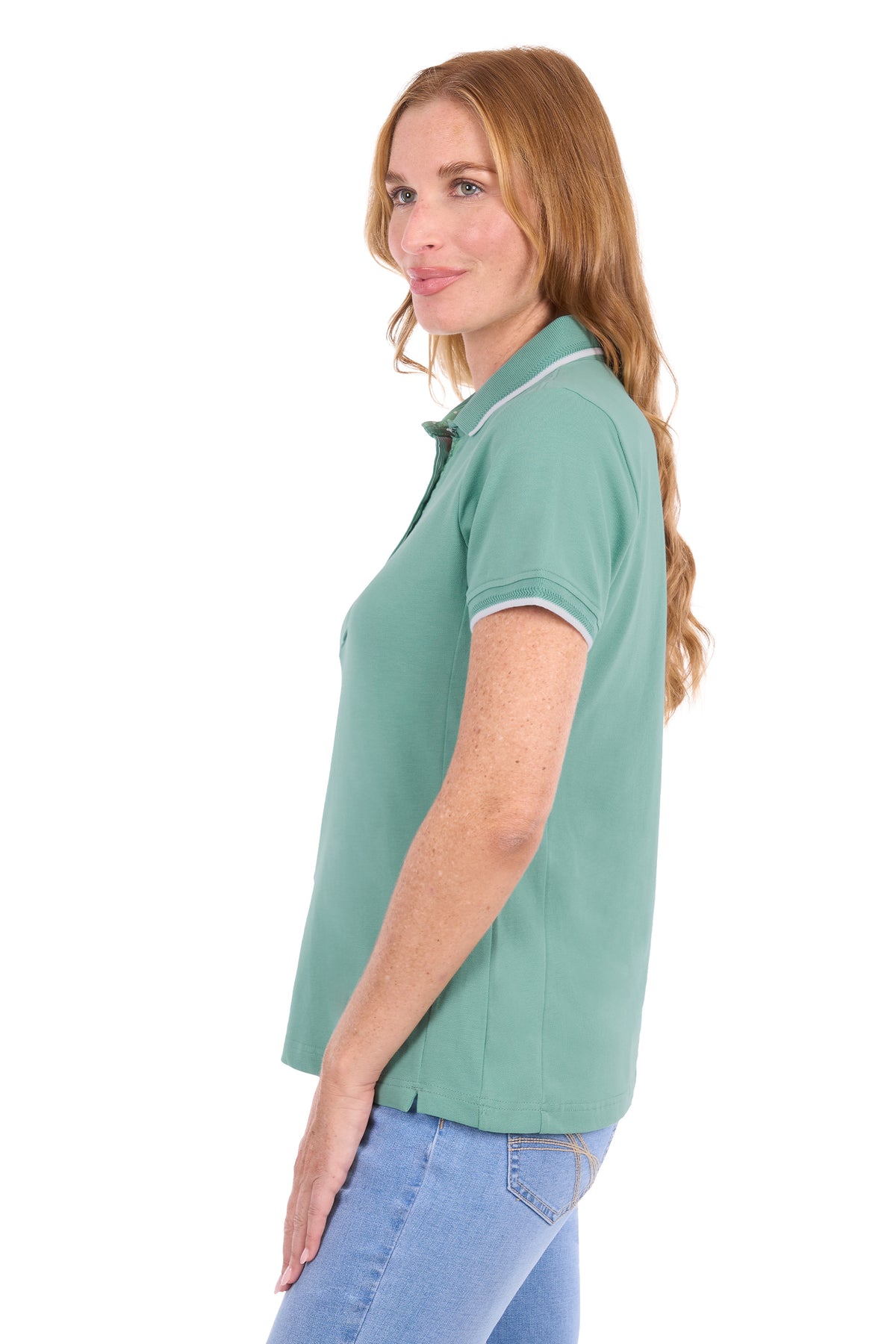 Thomas Cook Ladies Michelle S/S Polo - Sage - T6S2523051