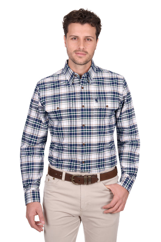 Thomas Cook Mens Justin Check L/S Shirt - T6W1115033