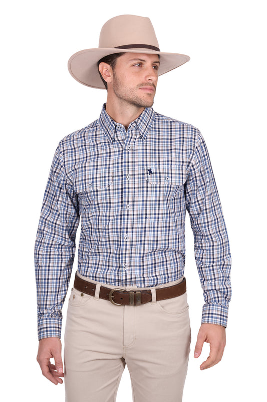 Thomas Cook Mens Patrick Check 2-Pocket L/S Shirt - T6W1115035