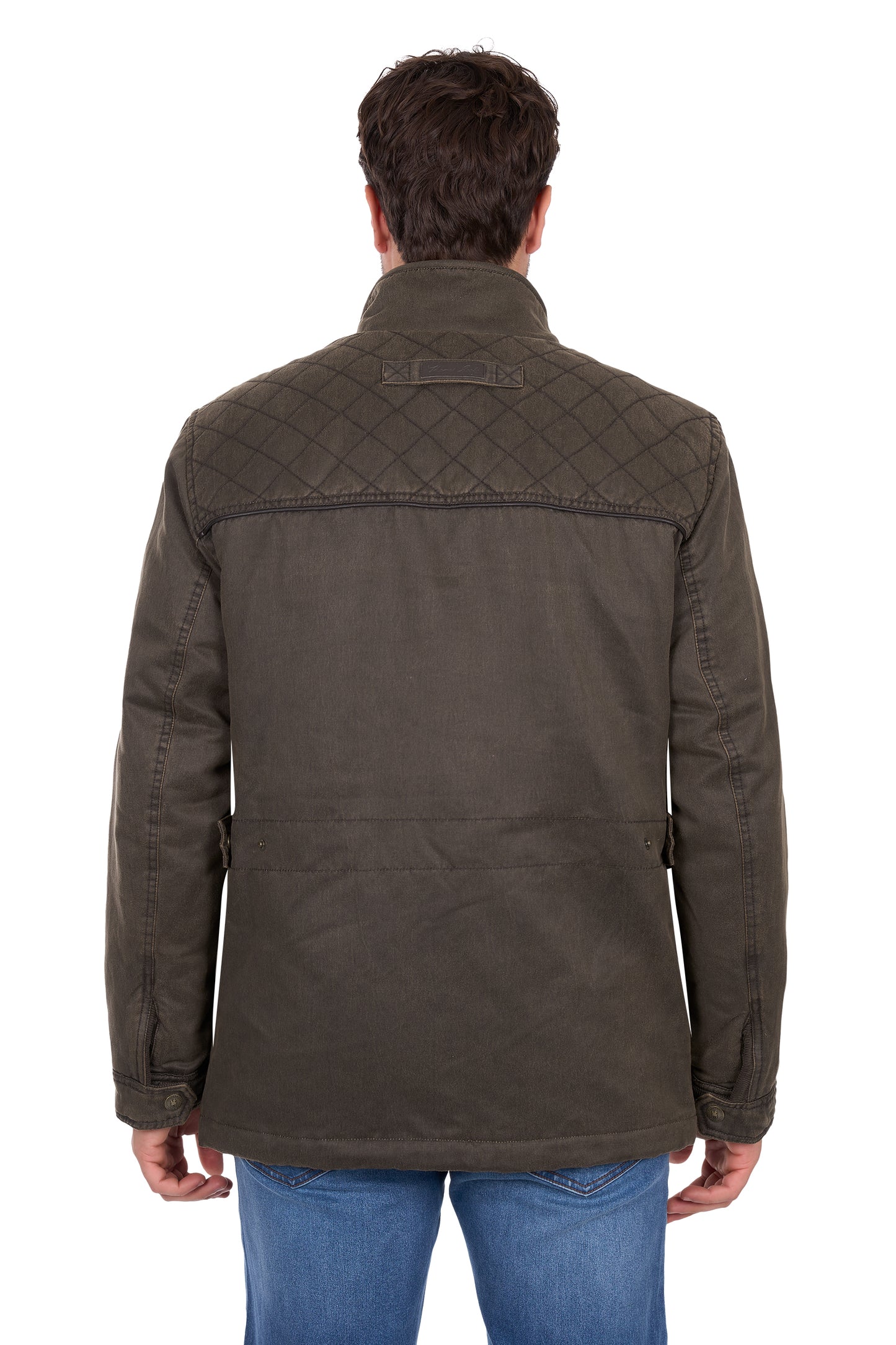 Thomas Cook Mens Marcus Faux Oilskin Jacket - T6W1707173