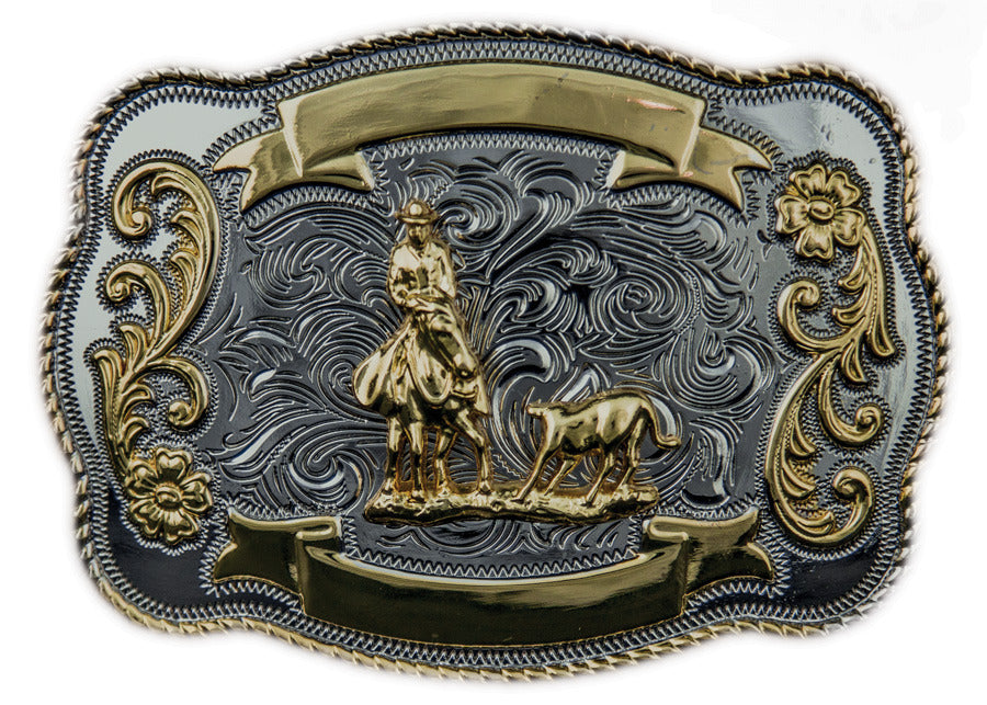 Brigalow Cutting Horse Trophy Buckle - TB-13