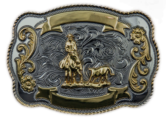 Brigalow Cutting Horse Trophy Buckle - TB-13