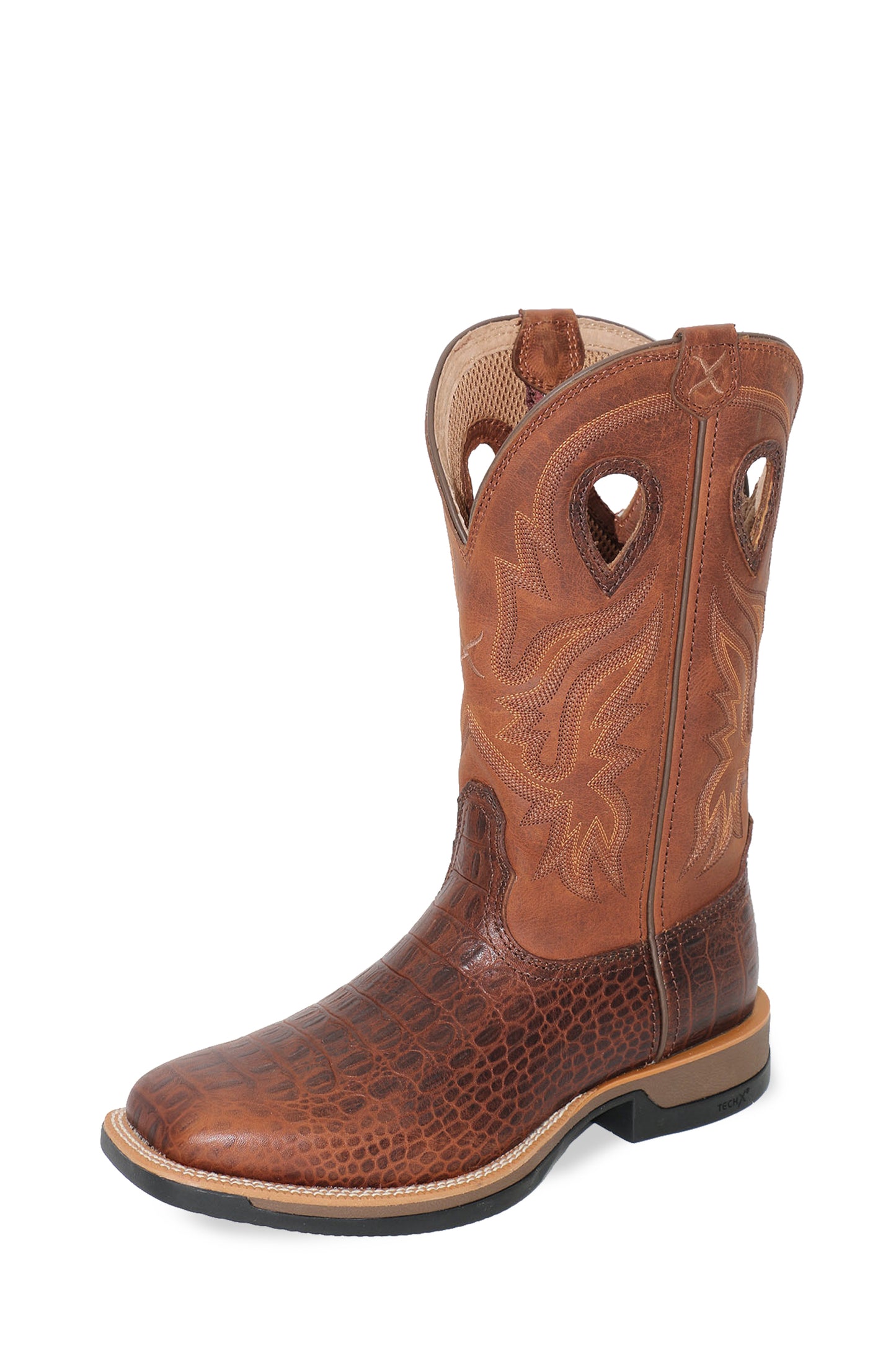 Twisted X Mens 12 Inch Tech X1 Boot - Ginger/Rust - TCMXW0020