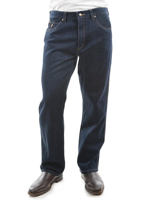 Thomas Cook Mens Stretch Mid Regular Jean - TCP1232381 - Washed Indigo