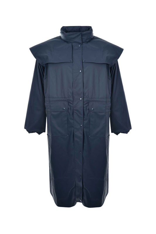 Thomas Cook Pioneer Long Raincoat - Navy - TCP1711041