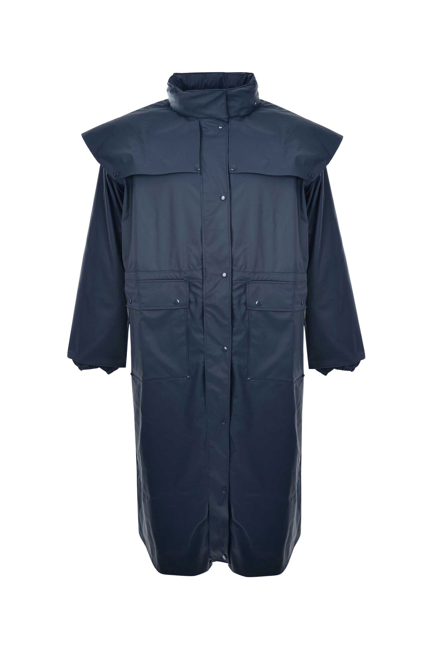Thomas Cook Pioneer Long Raincoat - Navy