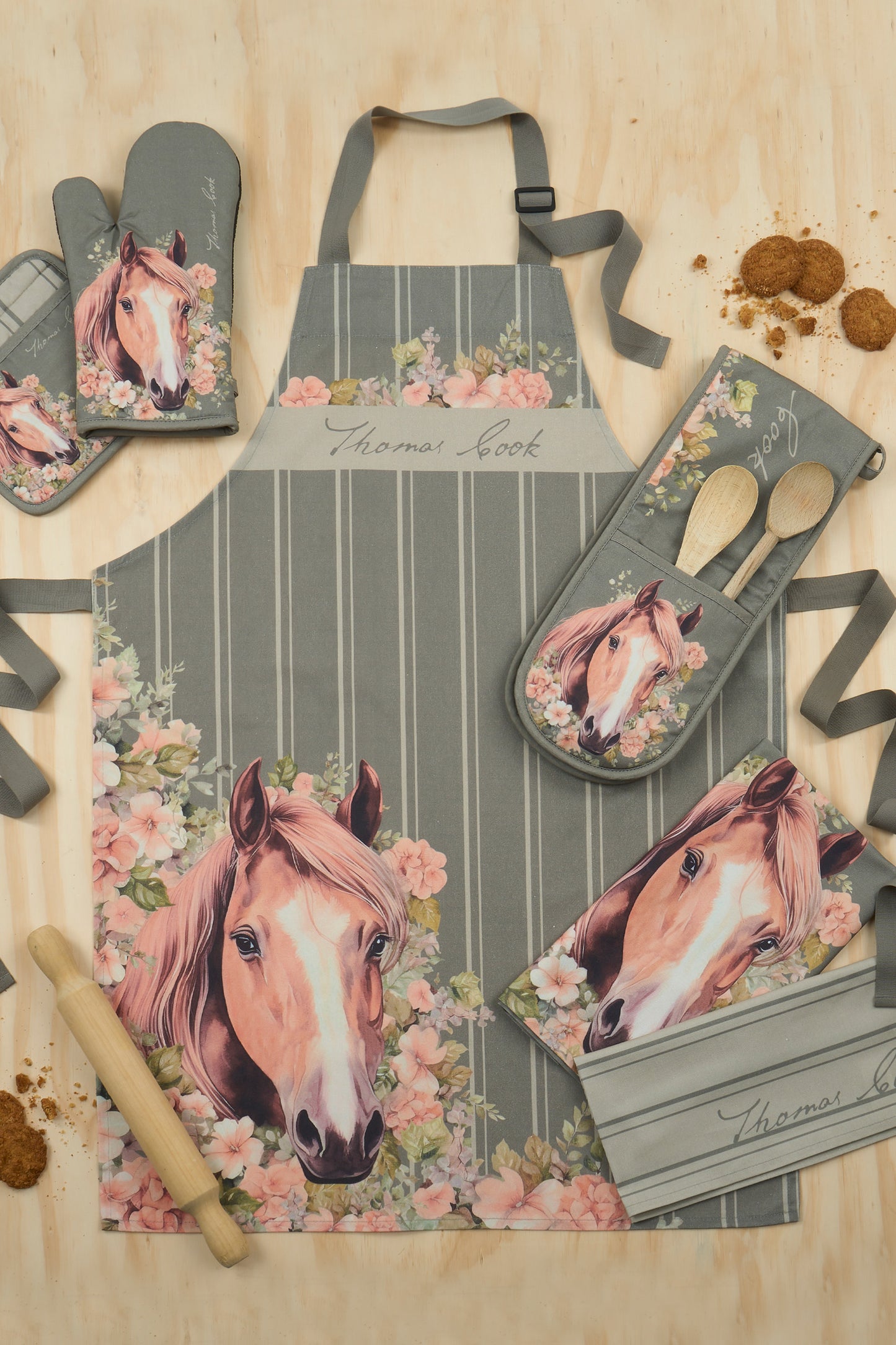 Thomas Cook Apron -Sage
