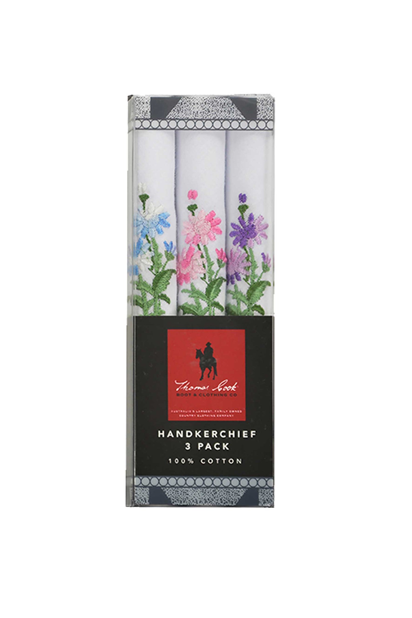 Thomas Cook Ladies Hankerchief 3 Pack