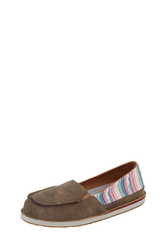 Twisted X Ladies Loafer Slip On - Bomber/Pink