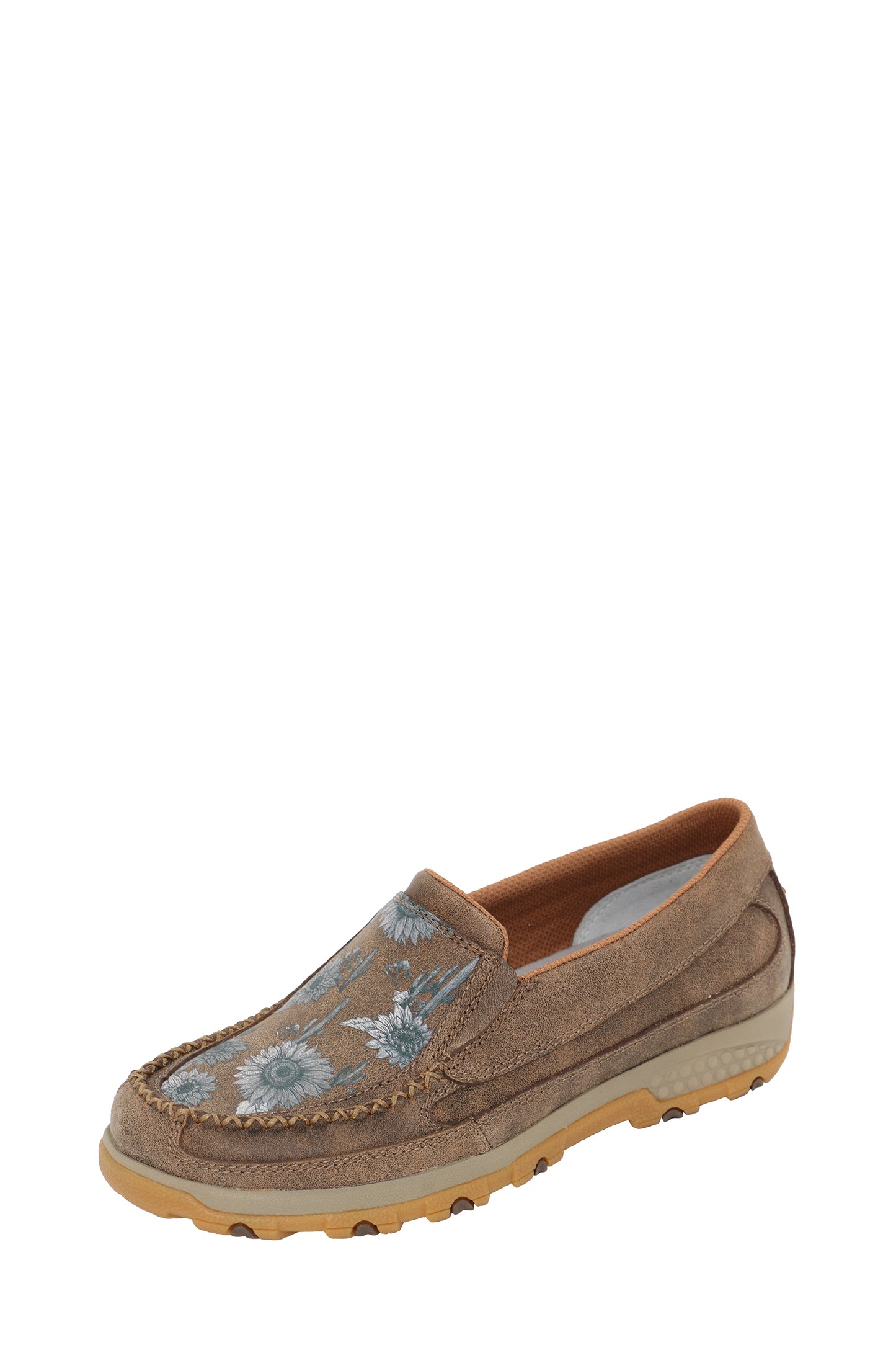 Twisted X Ladies Foil Cellstretch Slip On - Bomber/Silver