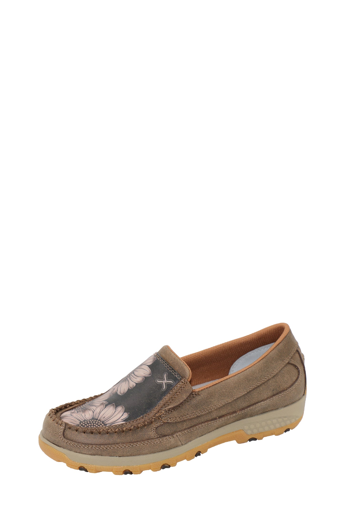 Twisted X Ladies Flower Moc - TCWXC0047