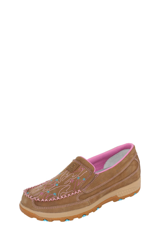 Twisted X Ladies Cactus Moc - TCWXC0066