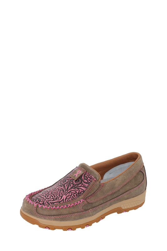 Twisted X Ladies Tooled Cellstretch Slip On - TCWXC0068
