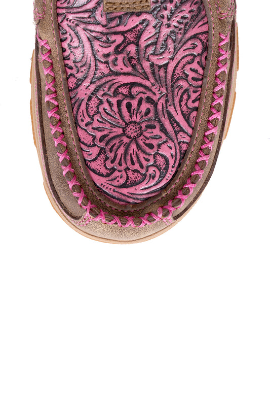 Twisted X Ladies Tooled Cellstretch Slip On - TCWXC0068