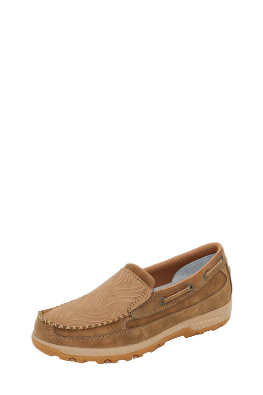 Twisted X Ladies Wave CellStretch® Mocs Slip On - TCWXC0071