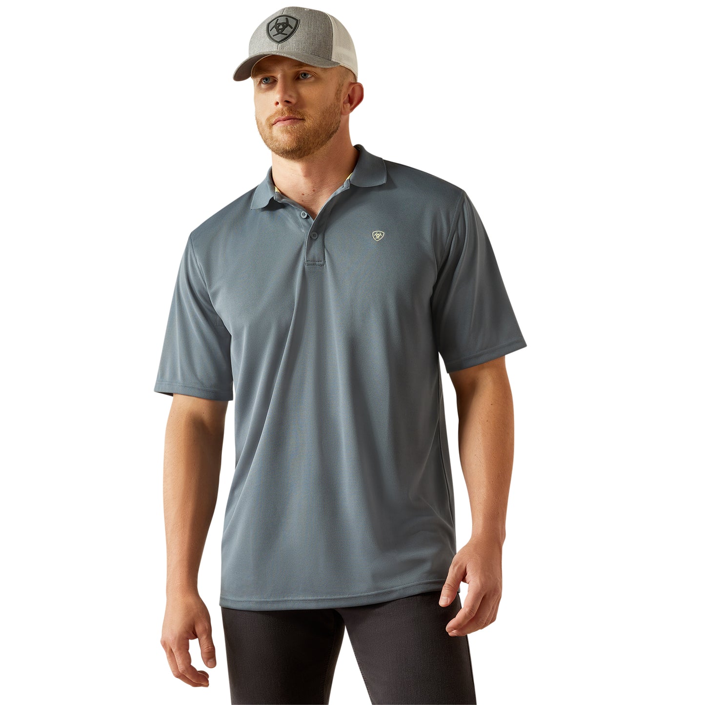 Ariat Mens TEK Polo - 10055253 - Blue