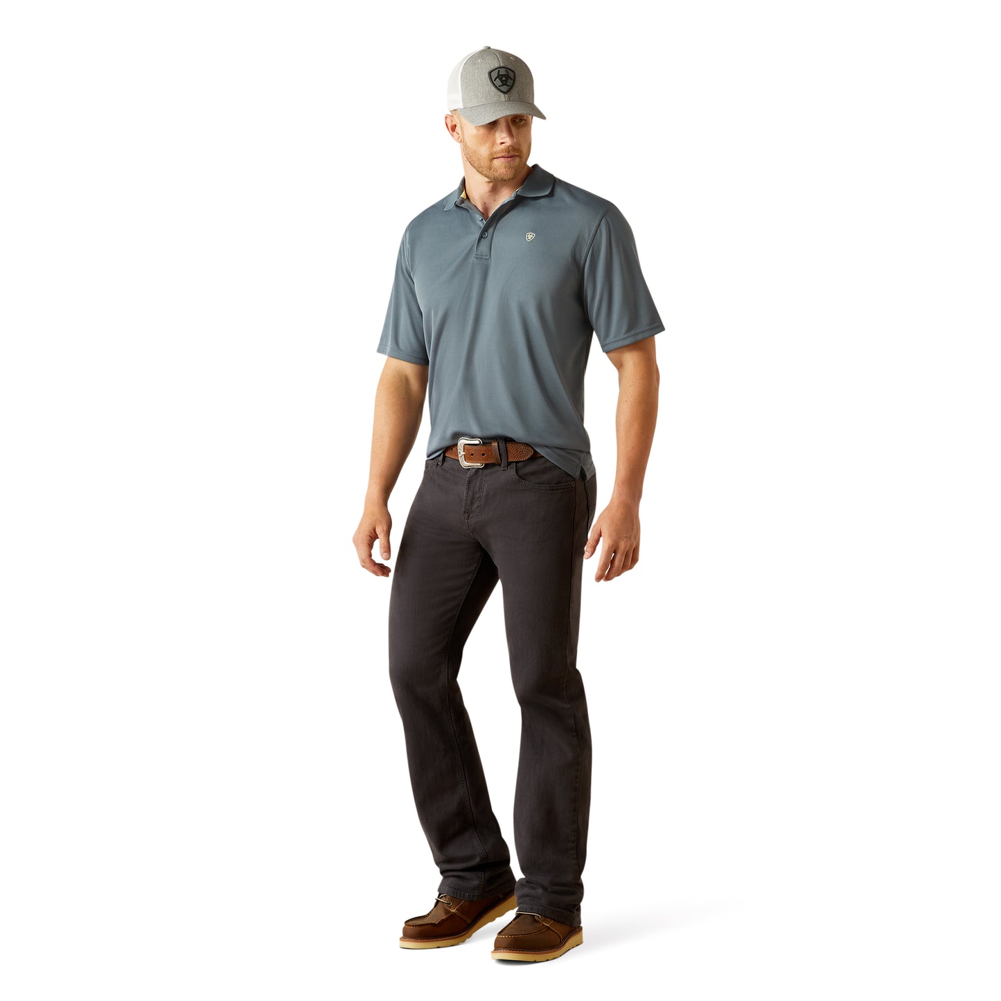 Ariat Mens TEK Polo - 10055253 - Blue