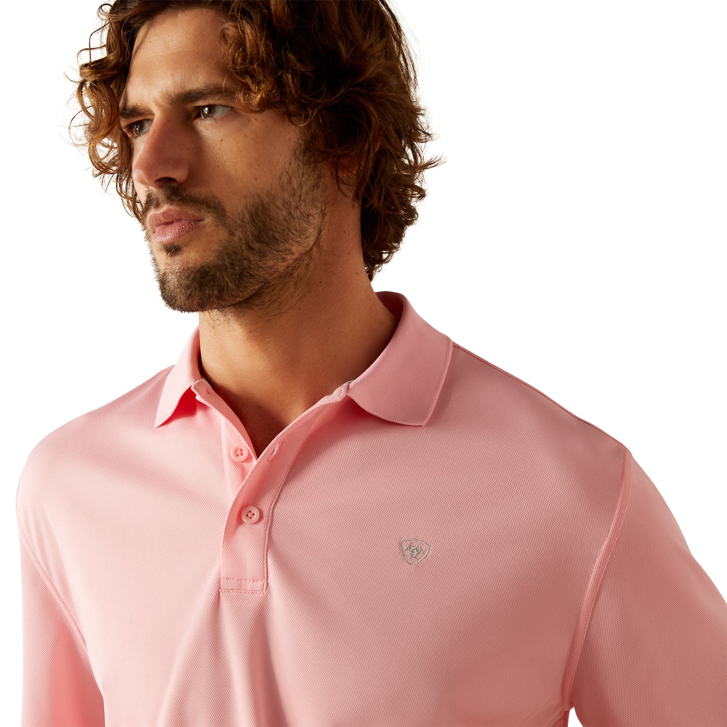 Ariat Mens TEK Polo - 10055252 - Pink