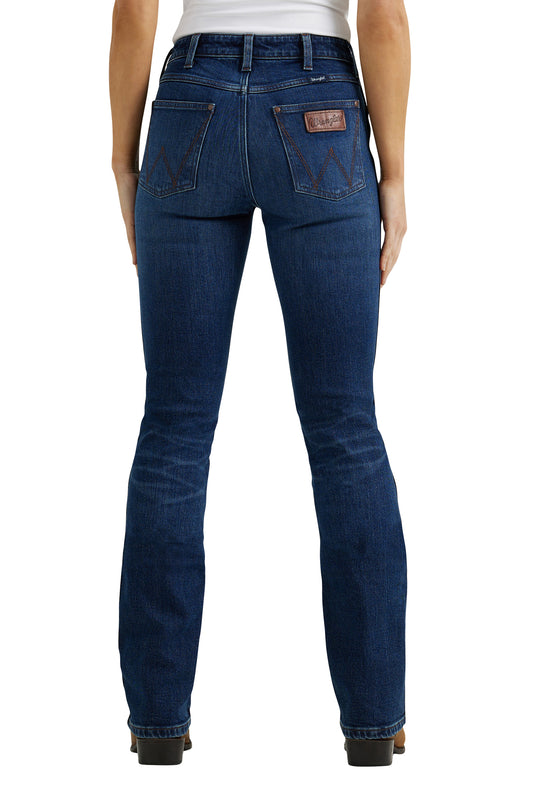 Wrangler Ladies High Rise Boot Cut Jean - Isla