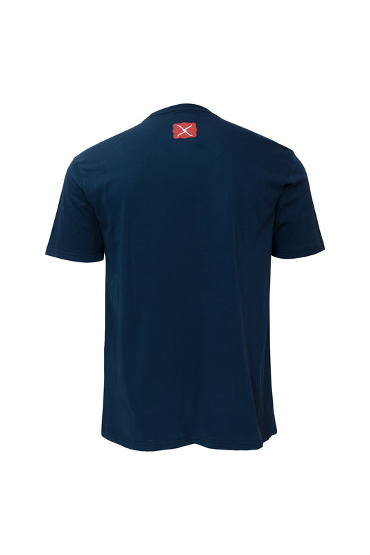 Twisted X Mens Navy Logo S/S Tee - W5W1557001