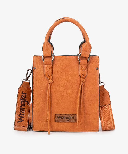 Wrangler  North/South Mini Tote Crossbody - Light Brown - WG2708119