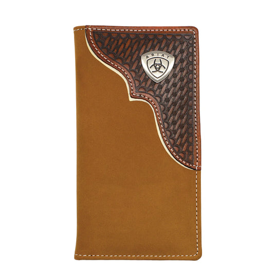 Ariat Rodeo Wallet - Basket Weave Overlay